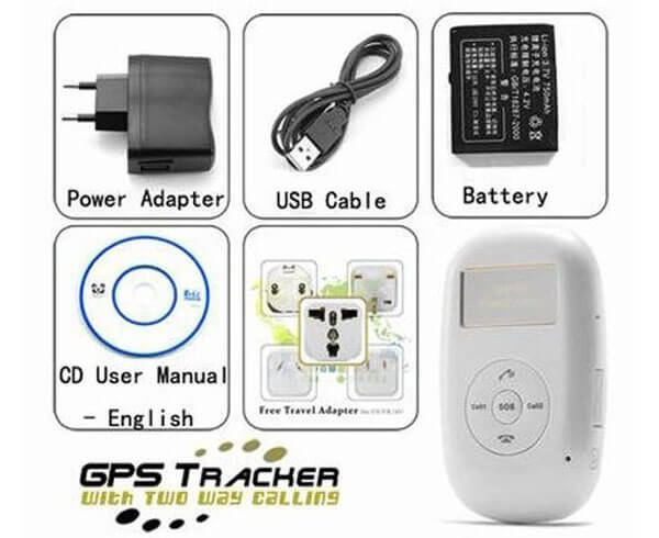 children GPS Tracker TK105 with SMS and Two Way Calling SOS function